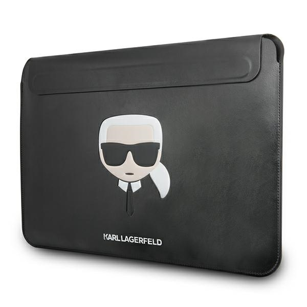 Karl Lagerfeld Sleeve KLCS16KHBK 16" schwarz/schwarz Iconic Karl`s Head